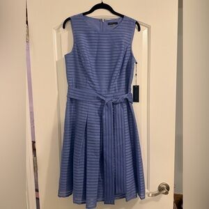 Tommy Hilfiger Periwinkle Blue Striped Dress
